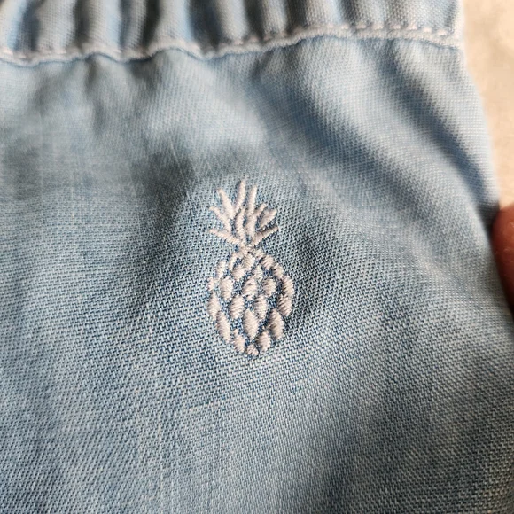 Tommy Bahama Blue Women's Beach Lunch Lounge Toney Tie Shorts S - Picture 8 of 10